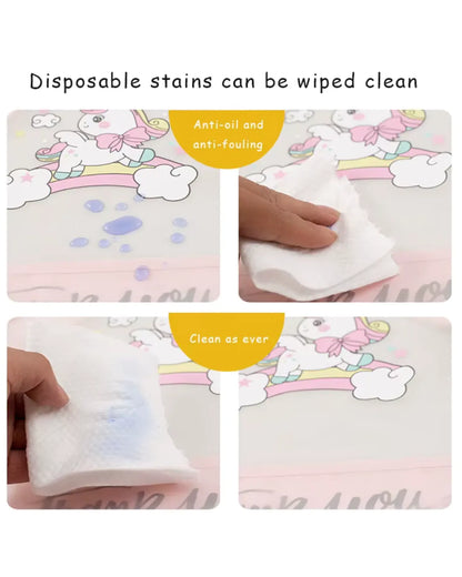 Waterproof Baby Bib Apron for Toddlers | Easy-Clean Feeding Apron