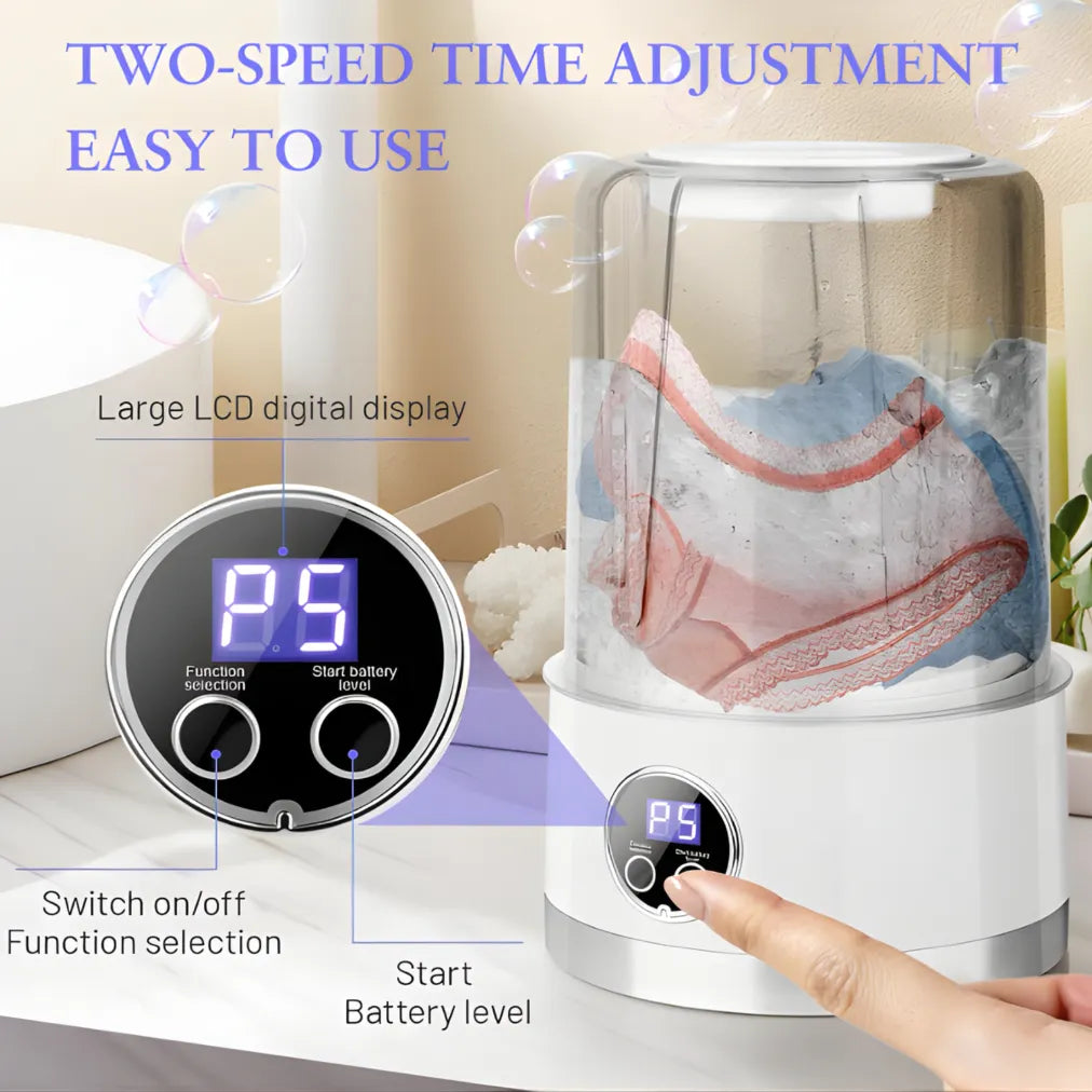 WashMate Go™ – Wireless Portable Mini Washer