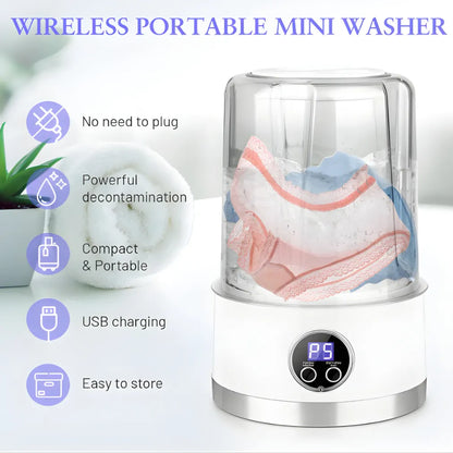 WashMate Go™ – Wireless Portable Mini Washer