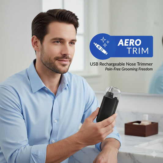 AeroTrim™- USB Rechargeable Nose Hair Trimmer