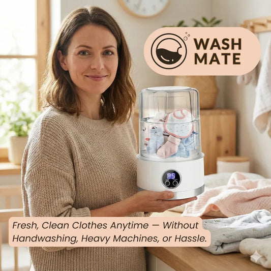 WashMate Go™ – Wireless Portable Mini Washer
