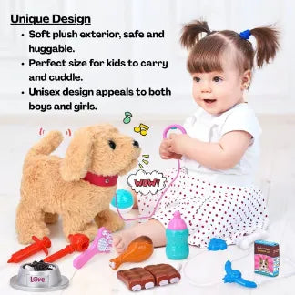 CuddlePup™ Interactive Plush Puppy