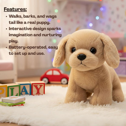 CuddlePup™ Interactive Plush Puppy