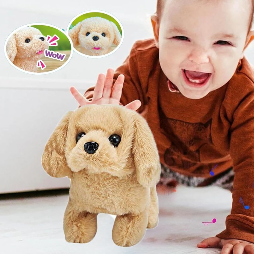 CuddlePup™ Interactive Plush Puppy