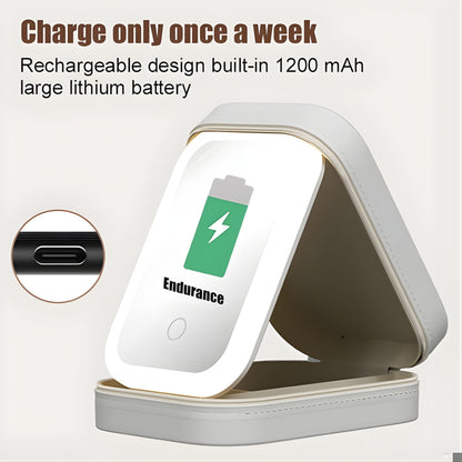 LumiVault™ Makeup Box-Organizer