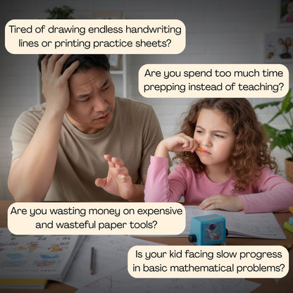 MathGenius™ Roller Practice Stamp