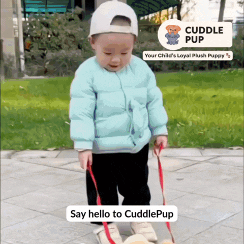 CuddlePup™ Interactive Plush Puppy