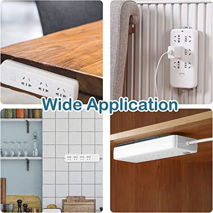 SafeMount Adhesive Wall Socket Holder