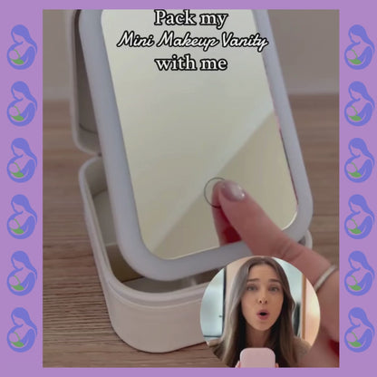 LumiVault™ Makeup Box-Organizer