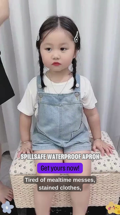 SpillSafe™ Waterproof Toddler Apron